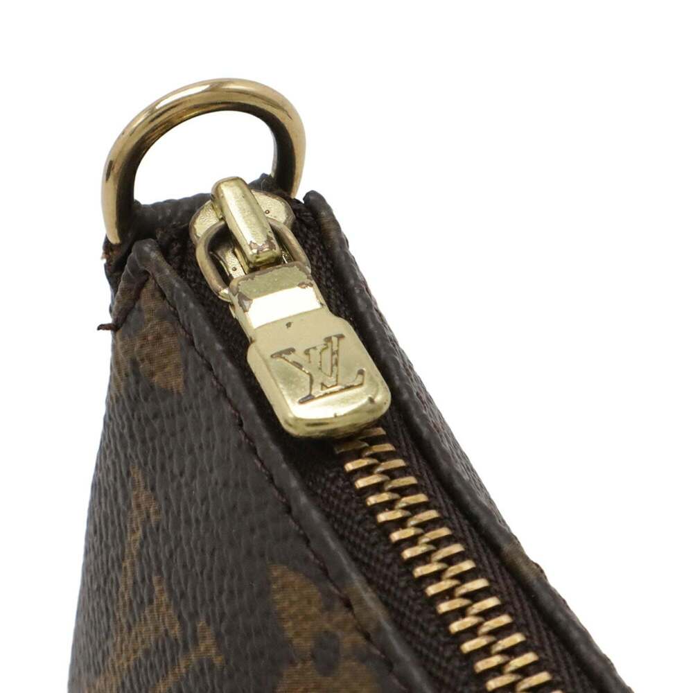 LOUIS VUITTON Brown Monogram Pochette Mini Bag - Picture 5 of 9
